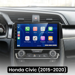Honda Civic 15-20 - 9" rádio s Apple CarPlay a Android Auto
