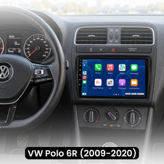 VW Polo 09-20 - 9" rádio s Apple CarPlay a Android Auto