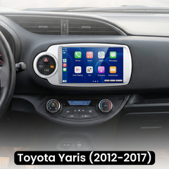 Toyota Yaris 12-17 - 9" rádio s Apple CarPlay a Android Auto