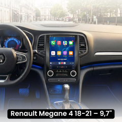 Renault Megane 18-21 - 9,7" rádio s Apple CarPlay a Android Auto