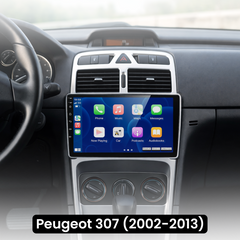 Peugeot 307 02-13 - 9" rádio s Apple CarPlay a Android Auto