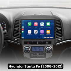 Hyundai Santa Fe 2006-2012 – 9" rádio s Apple CarPlay a Android Auto