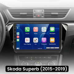 Škoda Superb 15-19 - 10,1" rádio s Apple CarPlay a Android Auto