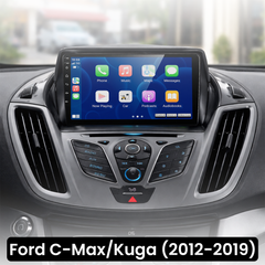 Ford C-Max/Kuga 12-19 - 9" rádio s Apple CarPlay a Android Auto