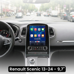 Renault Scenic 13-24 - 9,7" rádio s Apple CarPlay a Android Auto