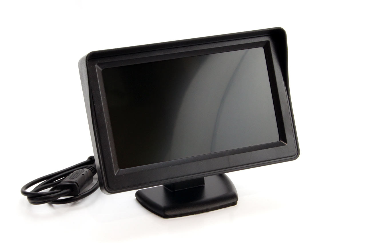 4,3 tommer display til parkeringssystem