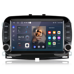 Fiat 500 16-19 - 7" rádio s Apple CarPlay a Android Auto