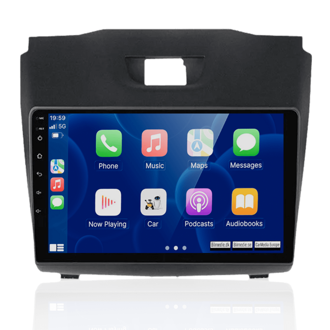 Isuzu D-Max 15-18 - 9" rádio s Apple CarPlay a Android Auto