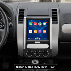 Nissan X-Trail 2007-2014 – 9,7" autorádio s Apple CarPlay a Android Auto 