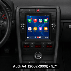 Audi A4 2002-2008 – 9,7" rádio s Apple CarPlay a Android Auto 
