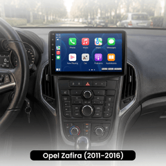 Opel Zafira 2011-2016 - 9" autorádio s Apple CarPlay a Android Auto 