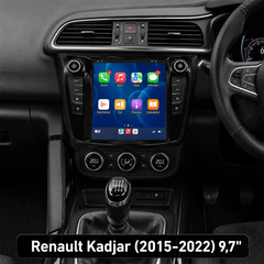 Renault Kadjar 2015-2022 – 9,7" autorádio s Apple CarPlay a Android Auto 