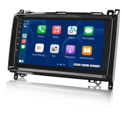 Mercedes-Benz třídy A, B, V, Sprinter 04-16 - 9" rádio s Apple CarPlay a Android Auto