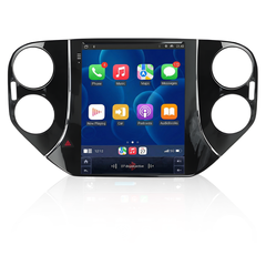 VW Tiguan 10–16 – 9,7” rádio s Apple CarPlay a Android Auto