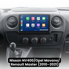 Nissan NV400/Opel Movano/Renault Master 11-19 - 10,1" rádio s Apple CarPlay a Android Auto