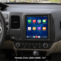 Honda Civic 2004-2009 – 9,7" autorádio s Apple CarPlay a Android Auto 