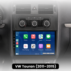 VW Touran 11-15 - 10,1" rádio s Apple CarPlay a Android Auto