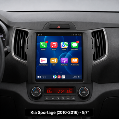 Kia Sportage 2010-2016 – 9,7" autorádio s Apple CarPlay a Android Auto 