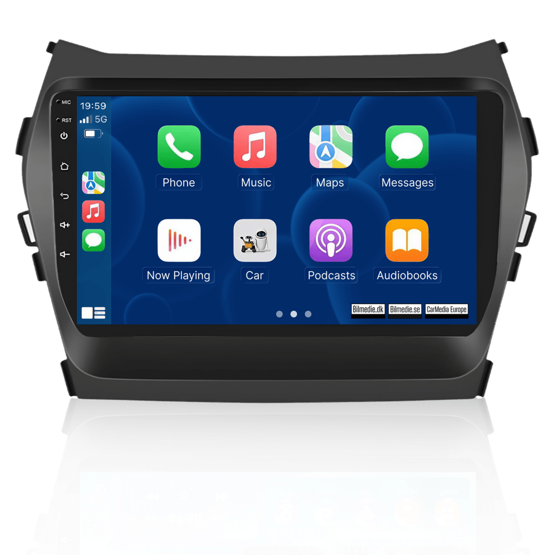 Hyundai IX45 13-17 - 9" rádio s Apple CarPlay a Android Auto