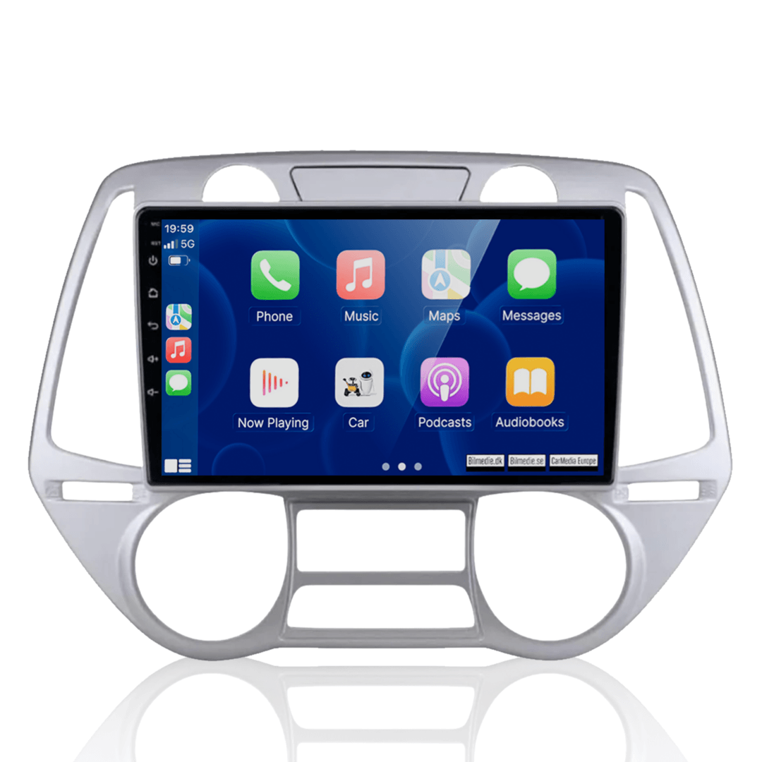 Hyundai I20 08-12 - 9" rádio s Apple CarPlay a Android Auto