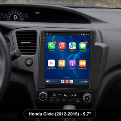 Honda Civic 2012-2015 - 9,7" autorádio s Apple CarPlay a Android Auto 