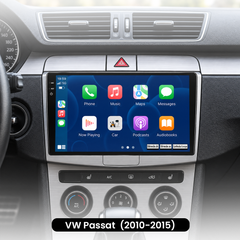 VW Passat 10-15 - 9/10,1" rádio s Apple CarPlay a Android Auto