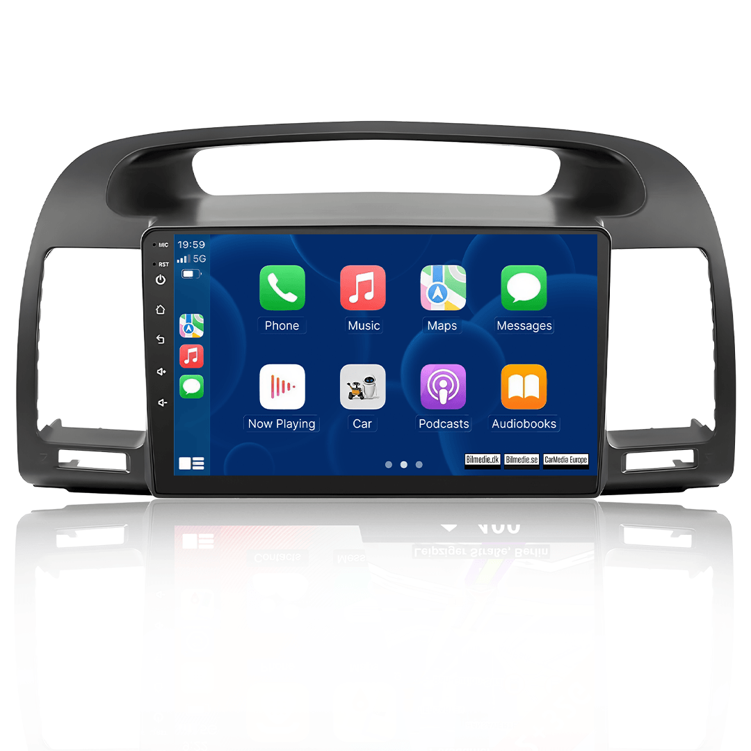 Toyota Camry 02-06 - 9" rádio s Apple CarPlay a Android Auto