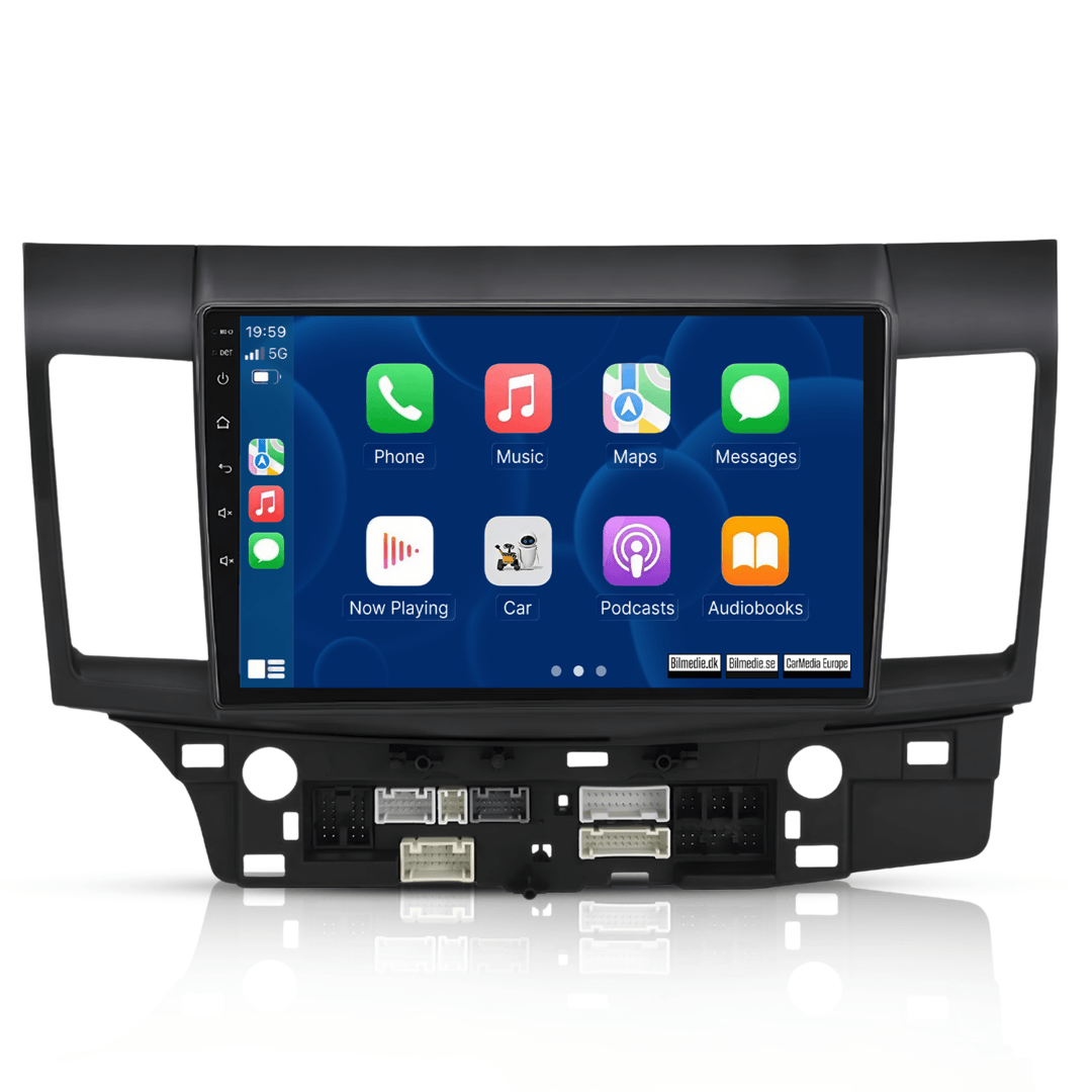 Mitsubishi Lancer 07-13 - 9" rádio s Apple CarPlay a Android Auto