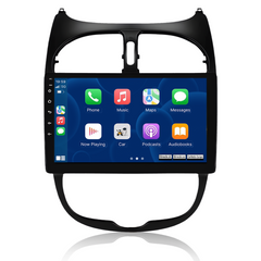 Peugeot 206 04-08 - 9 "Rádio s Apple CarPlay a Android Auto