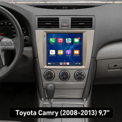 Toyota Camry 2008-2013 – 9,7" rádio s Apple CarPlay a Android Auto 