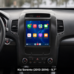 Kia Sorento 2013-2014 – 9,7" autorádio s Apple CarPlay a Android Auto 