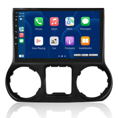Jeep Wrangler 11-14 – 10,1" rádio s bezdrátovým Apple CarPlay a Android Auto