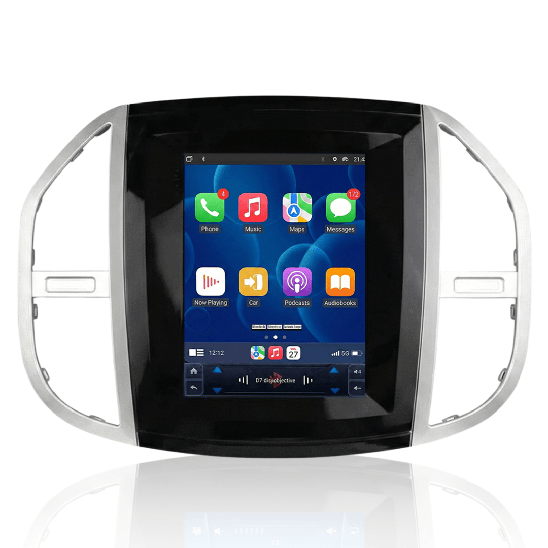 Mercedes Vito 14-21 - 9,7" rádio s Apple CarPlay a Android Auto