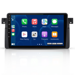 BMW E46 - 9" rádio s Apple CarPlay a Android Auto