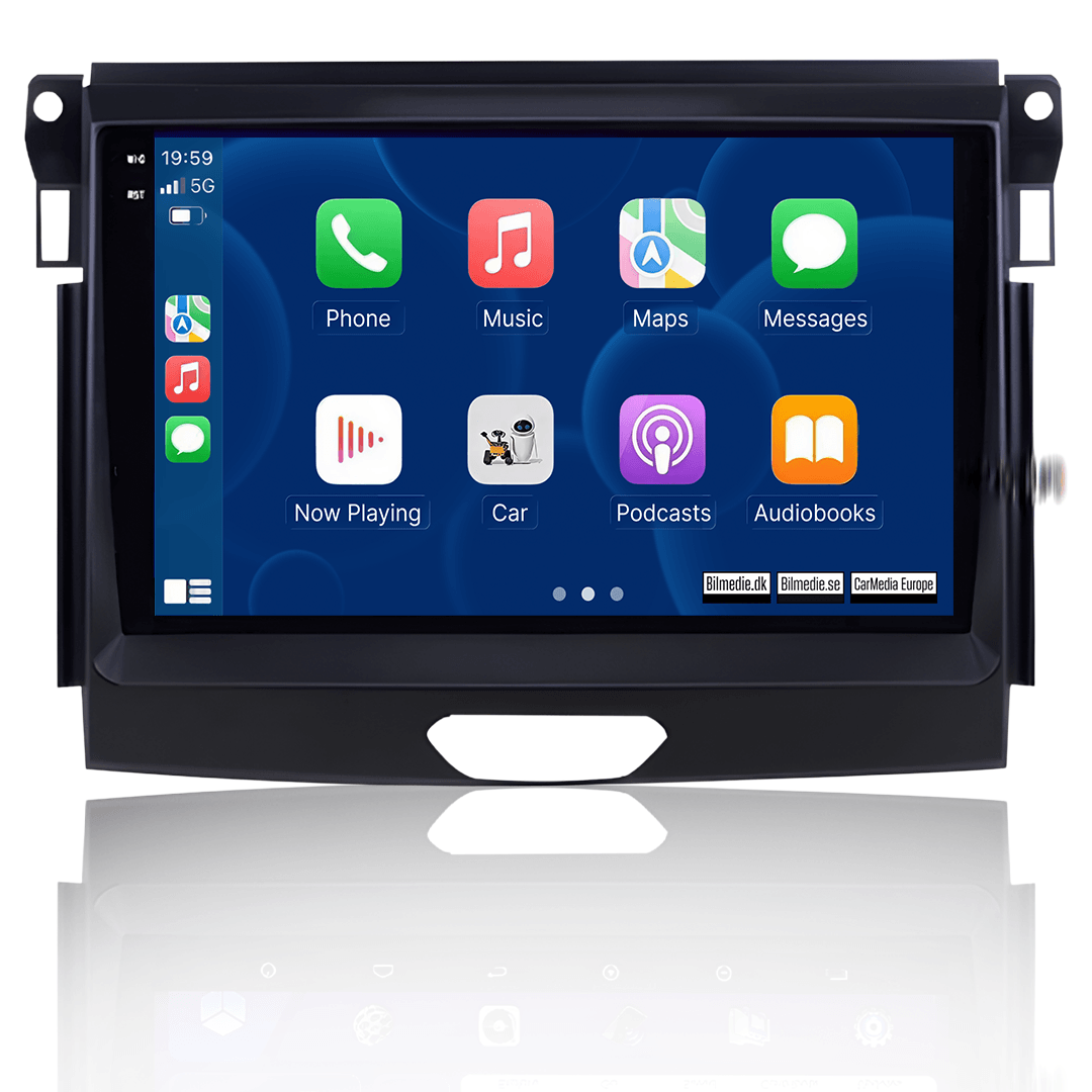 Ford Rozsah 15-20 – 9" rádio s Apple CarPlay a Android Auto
