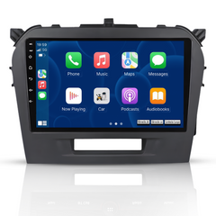 Suzuki Vitara 14-18 - 9" rádio s Apple CarPlay a Android Auto