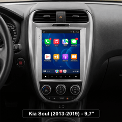 Kia Soul 2013-2019 - 9,7" rádio s Apple CarPlay a Android Auto 