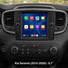 Kia Sorento 2015-2020 – 9,7" autorádio s Apple CarPlay a Android Auto 