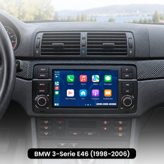 BMW E46 - 7" rádio s Apple CarPlay a Android Auto