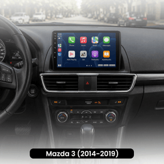 Mazda 3 2014-2019 – Bilmedie Connect 9" radio med Apple CarPlay og Android Auto in car interior