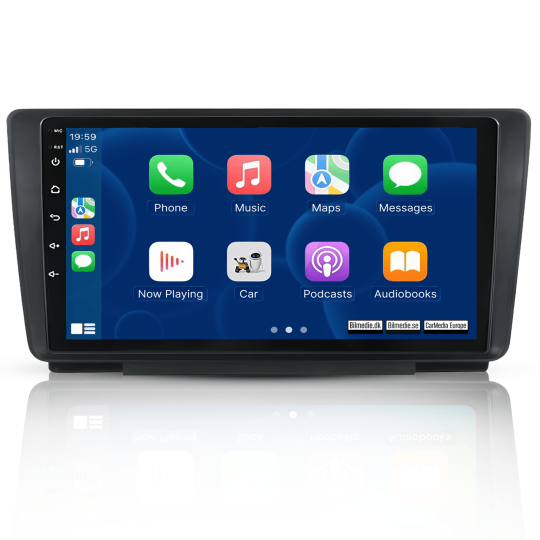 Škoda Octavia 04-13 - 9" rádio s Apple CarPlay a Android Auto