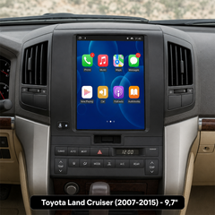 Toyota Land Cruiser 2007-2015 - 9,7" autorádio s Apple CarPlay a Android Auto 