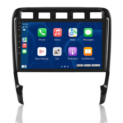 Porsche Cayenne 02-10 - 9" rádio s Apple CarPlay a Android Auto
