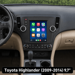 Toyota Highlander 2009-2014 - 9,7" autorádio s Apple CarPlay a Android Auto 