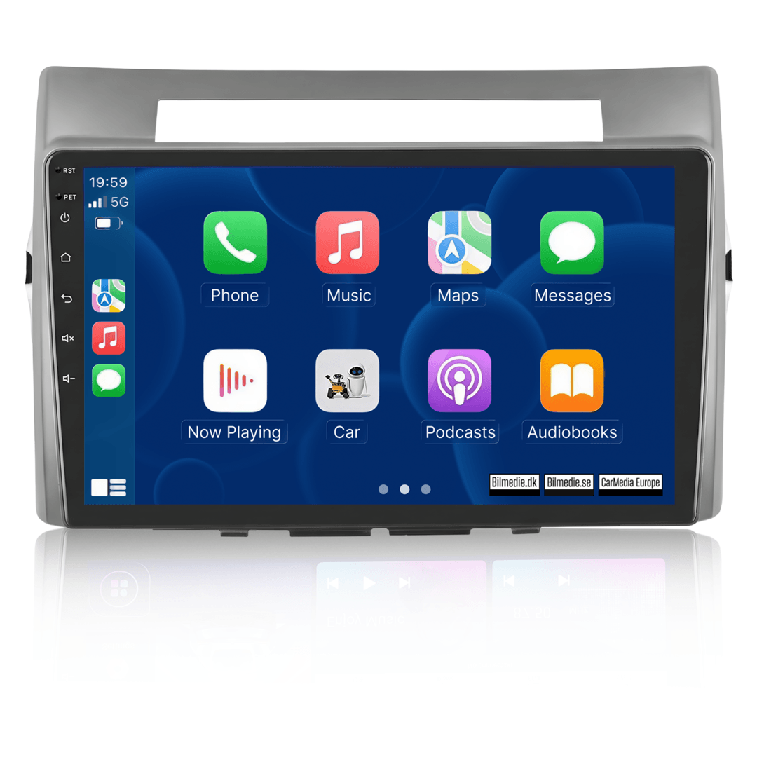 Toyota Verso 04-09 - 9" rádio s Apple CarPlay a Android Auto