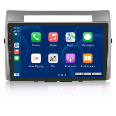 Toyota Verso 04-09 - 9" rádio s Apple CarPlay a Android Auto