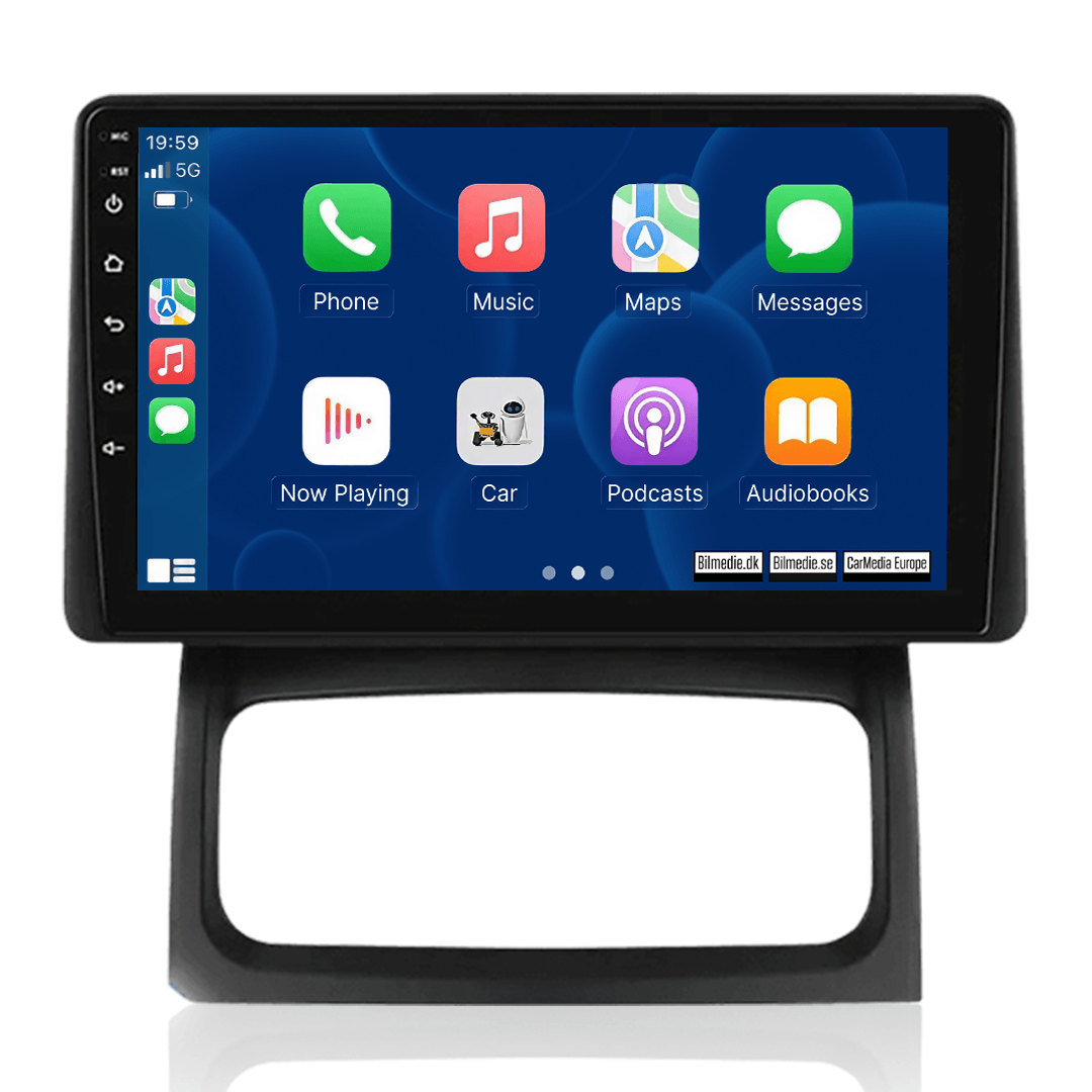 Renault Clio 00-12 - 9" rádio s Apple CarPlay a Android Auto