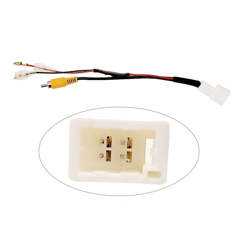 Adaptérový kabel Toyota - Originální couvací kamera k dodatečně instalovanému rádiu – Carmediaeurope.com