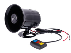 3tónová siréna 12 V 30 W od CARMOTION