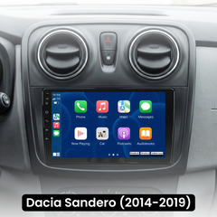 Dacia Logan/Sandero – 9" rádio s Apple CarPlay a Android Auto